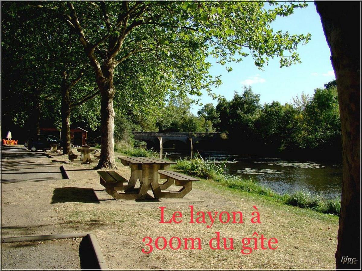Maison De Charme Concourson-sur-Layon Kültér fotó